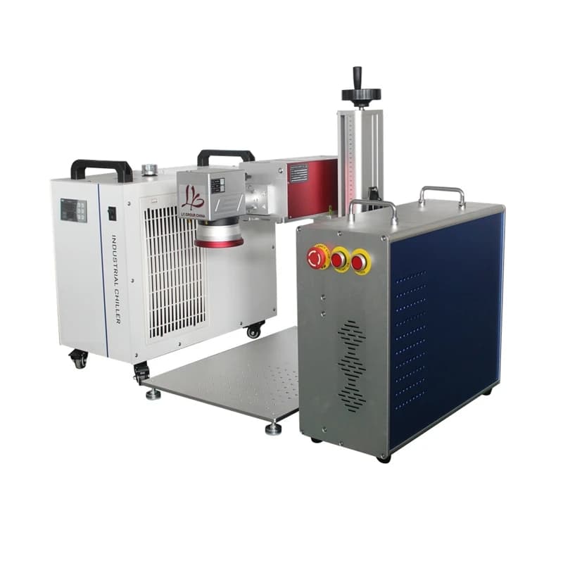 Macchina per Marcatura Laser UV CRS 5w, Lunghezza d'Onda 355nm, Incisore Laser UV 10w per Metallo, Vetro, Legno, Acrilico, PVC, Raffreddamento ad Acqua