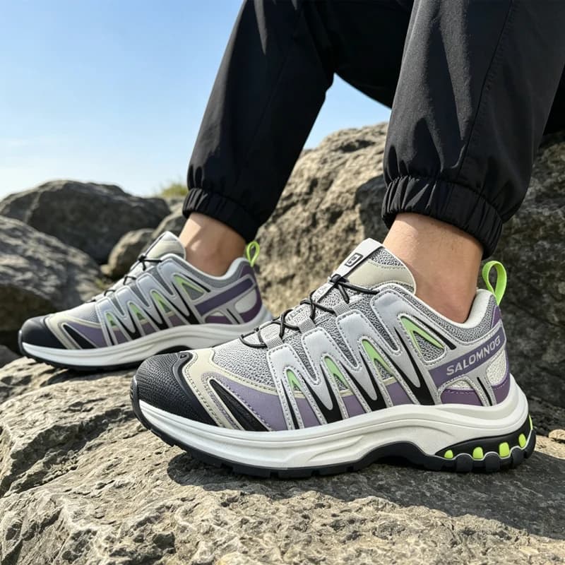 Summer Couple Shoes Versatile Outdoor Hiking Shoes Breathable Running Shoes Casual Mountaineering Sneakers
