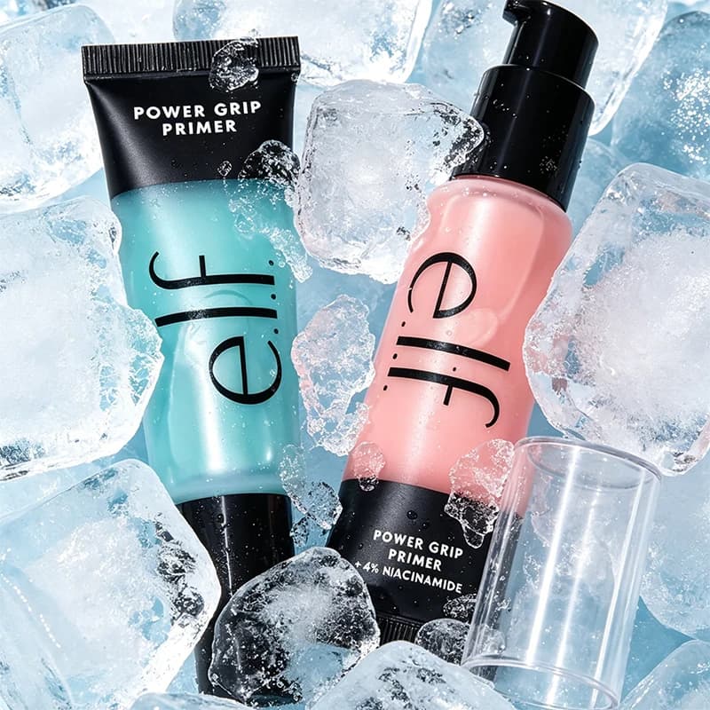 Elf Summer Popular Green Primer 24ml Pre Makeup Gel e Pink Primer 24ml Pre Makeup Gel Idratante Set Combinato