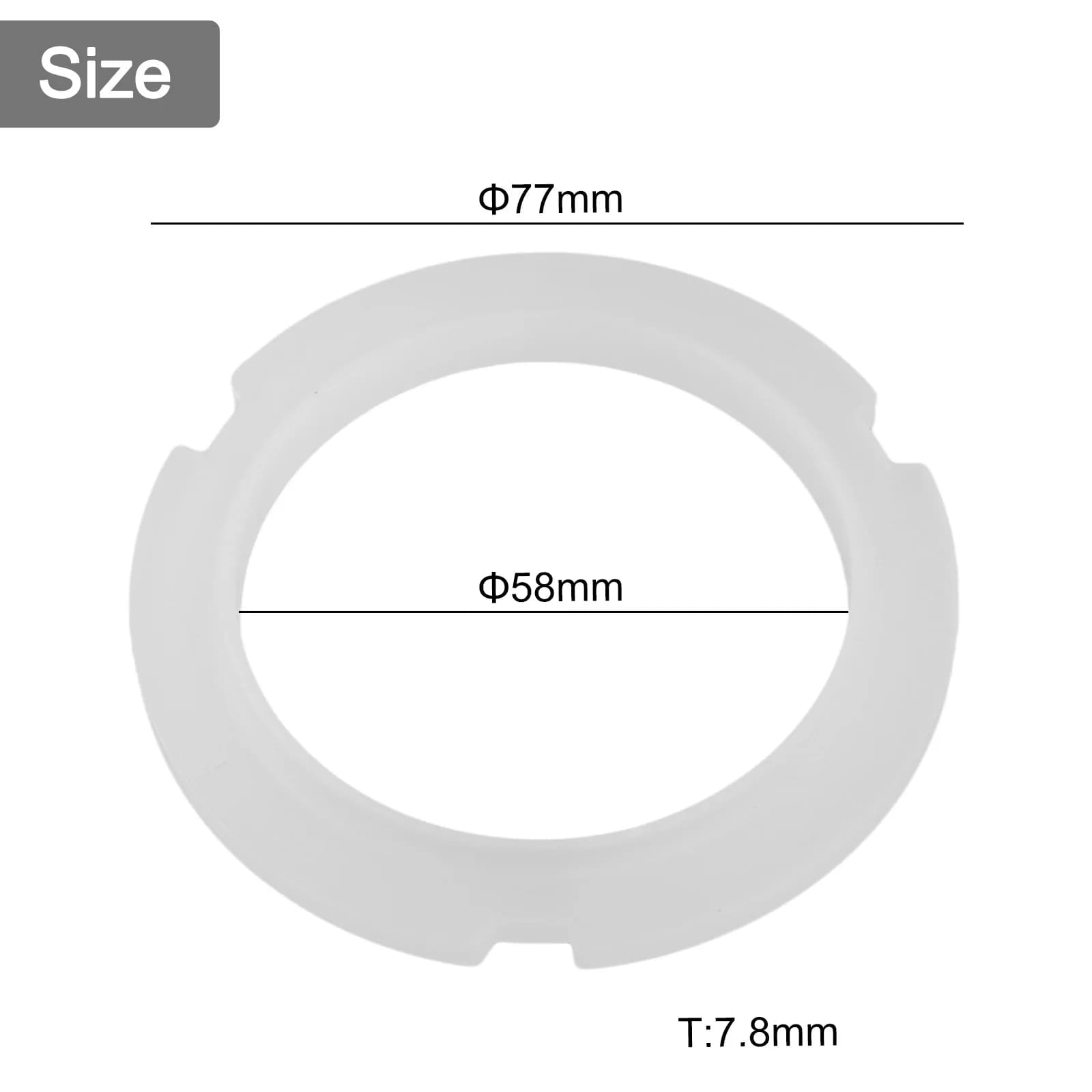 1 pz Anello di Vapore In Silicone Guarnizione di Tenuta Per Breville Per Barista Max VCF126 Per BARSETTO Macchina Da Caffè Accessori