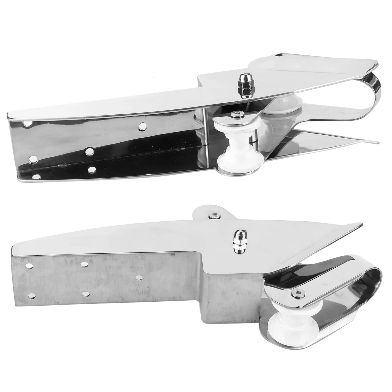 Supporto per Ancora a Rullo in Acciaio Inossidabile per Ancore da 7,5-15kg/16,5-33lbs, Accessorio Nautico per Imbarcazioni, Modello 2025 - Vendita Calda