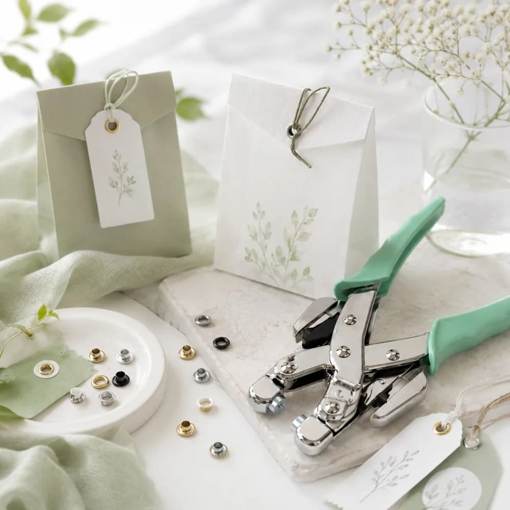 Grommet Tool Kit Handheld Hole Punch Pliers Buckle Buttons Metal Colour Pliers Hand Pressure Plier Rivet Buckle Sew Tool