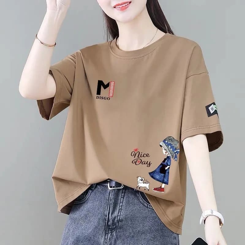 Nuova Collezione Estate 2026: T-Shirt da Donna a Maniche Corte, Stile Coreano alla Moda, Top con Bottoni Versatile e Casual