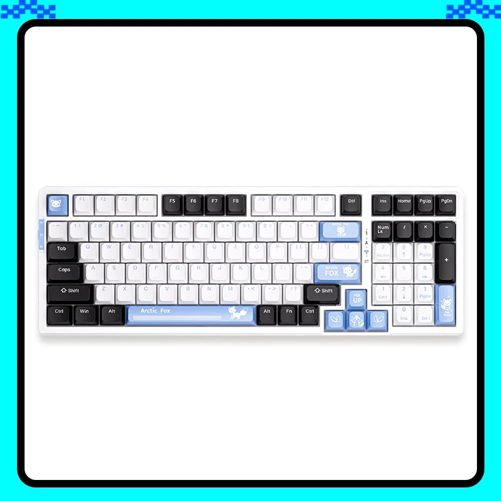 VGN V98 Pro V3 Mechanical Keyboard Tri Mode Wireless Keyboard Hot Swap RGB Gasket Laptop Gamer Gaming Keyboard PC Accessories ​