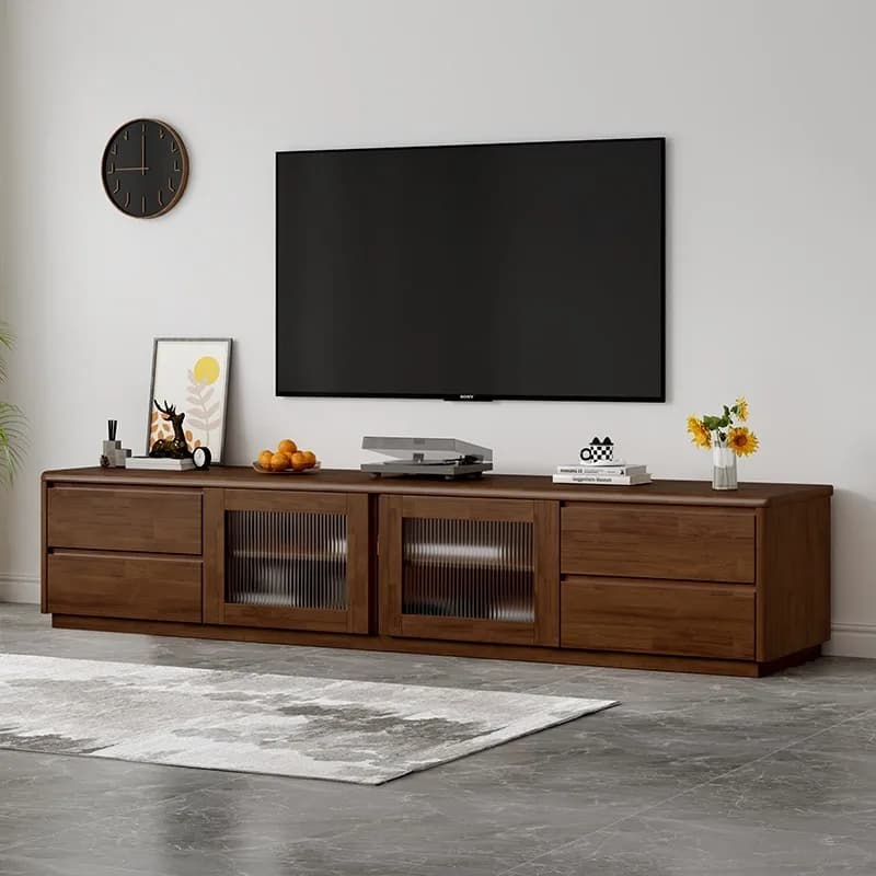 Mobili TV da Soggiorno Moderni con Cassetti, Lussuosi Organizzatori da Terra, Supporti TV Universali per Corridoio, Mobili in Stile Cinese