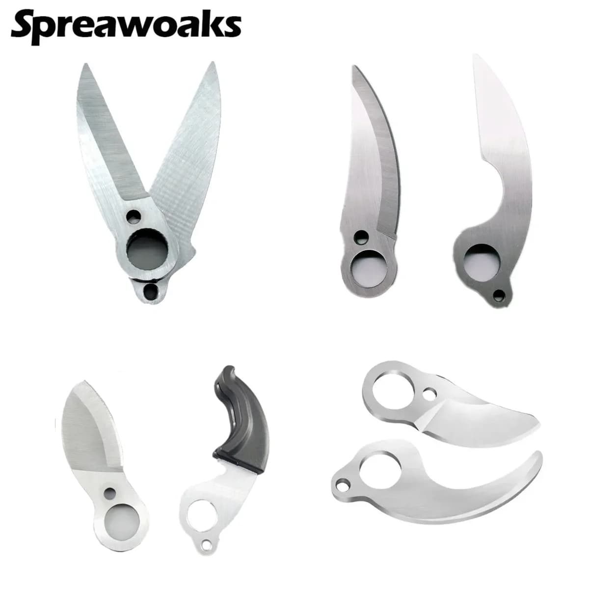 4 Styles Replaceable Blades For Powering Cutting Tubes Hole Hole Shapes Vegetables Spare Blades Electric Shears SK5 Parts