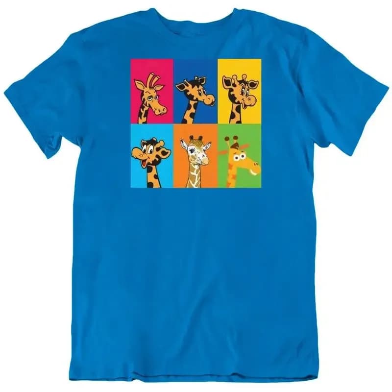 Maglietta per fan di Geoffrey Giraffe di Toys R Us