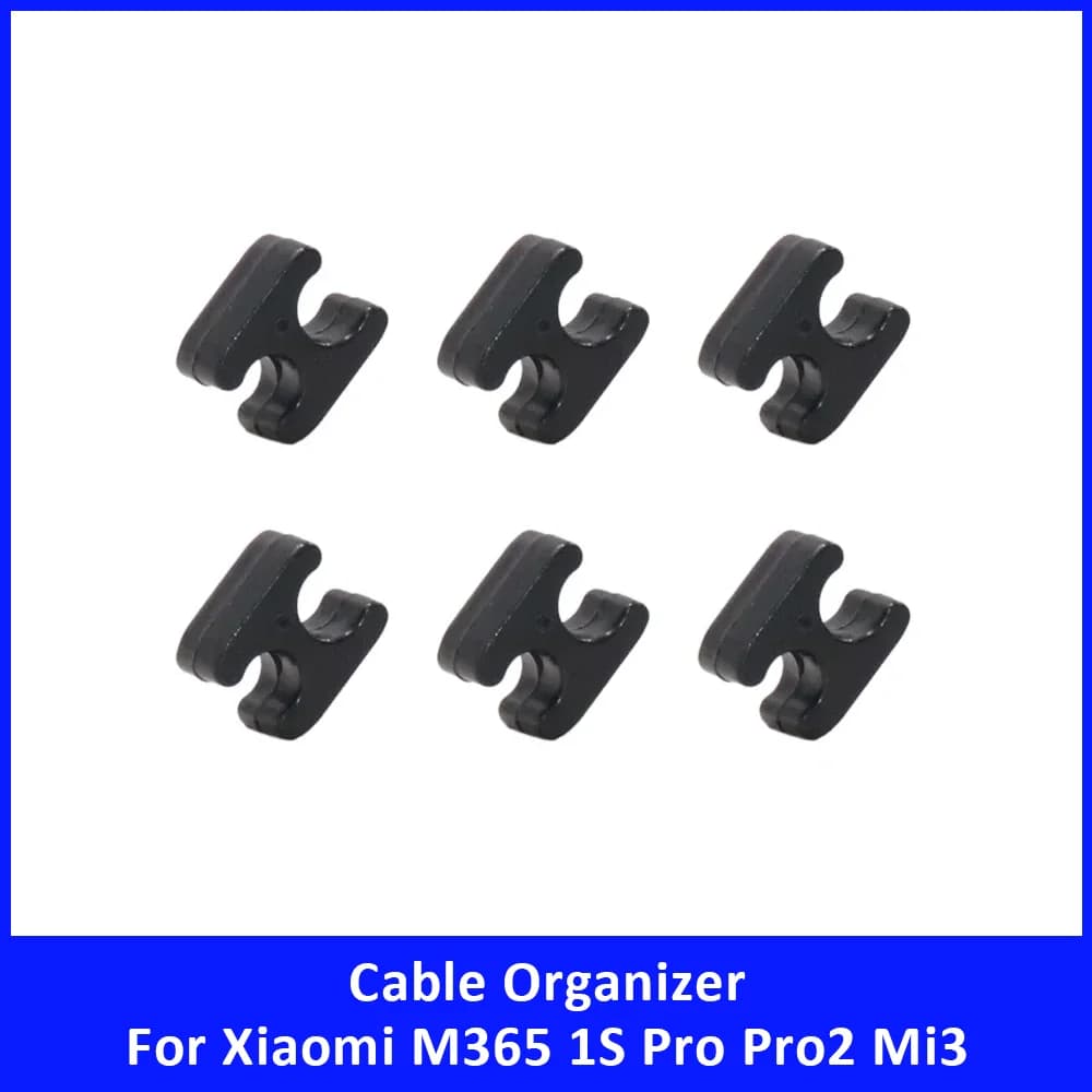 Clip per Cavi per Xiaomi M365 1S Pro Pro2 Mi3, Organizzatore Cavi, Morsetto per Gestione Linee Dati, Accessori per Monopattino Elettrico