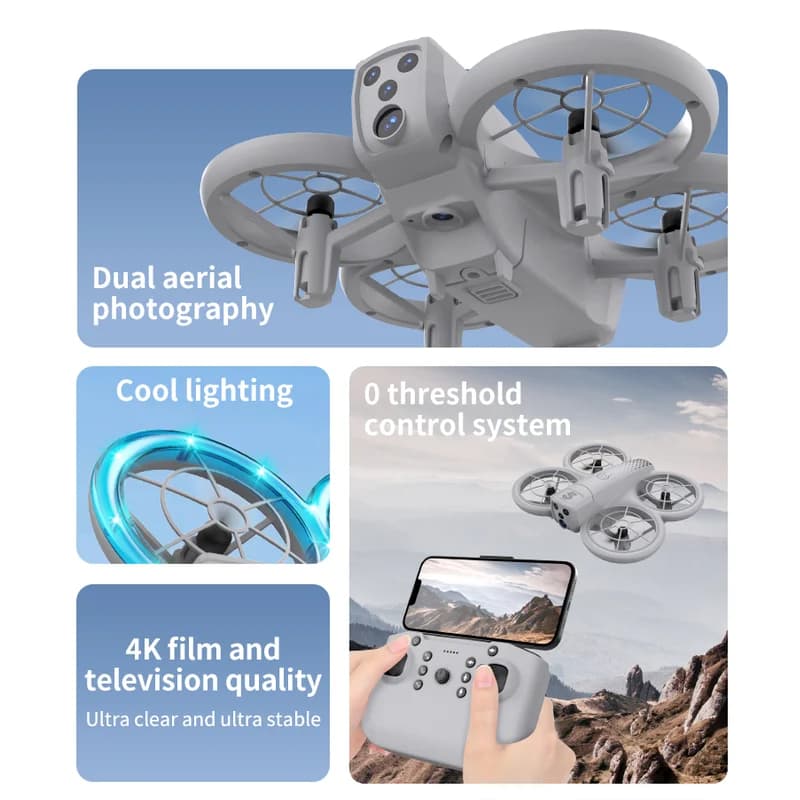 CZ05 Mini Drone Profession HD Camera WiFi RC Dron Height Keep Drones Helicopter Foldable Quadcopter Kids & Adults Toys Gifts