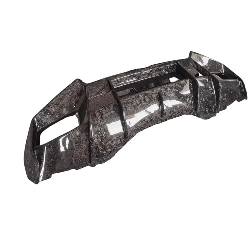 Rear carbon fiber diffuser forged style M for Lamborghini HURACAN LP580 LP610-4 body kit