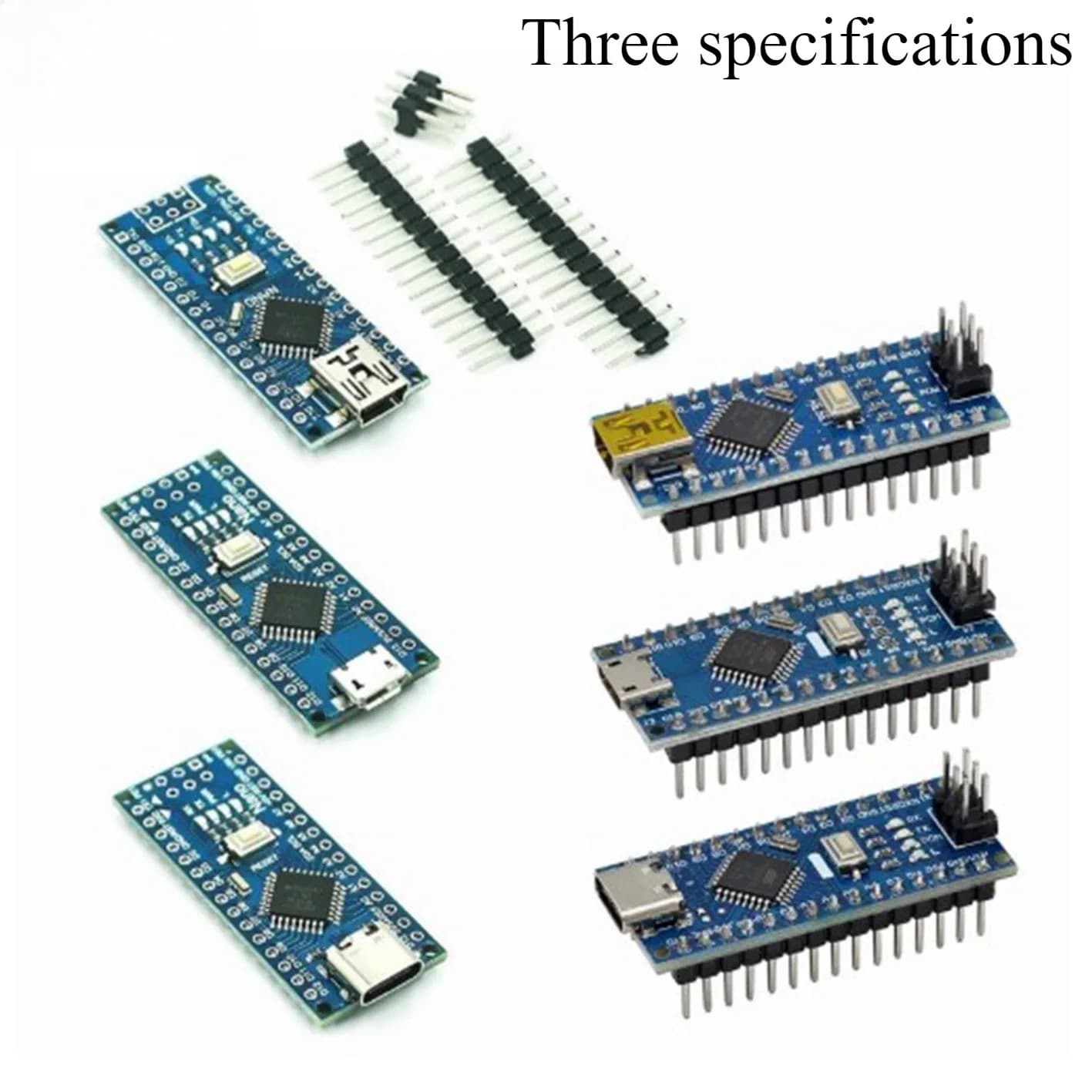 Development card Arduino Nano V3.0 Mini CH340 Type-C 16 MHz ATMEGA328P