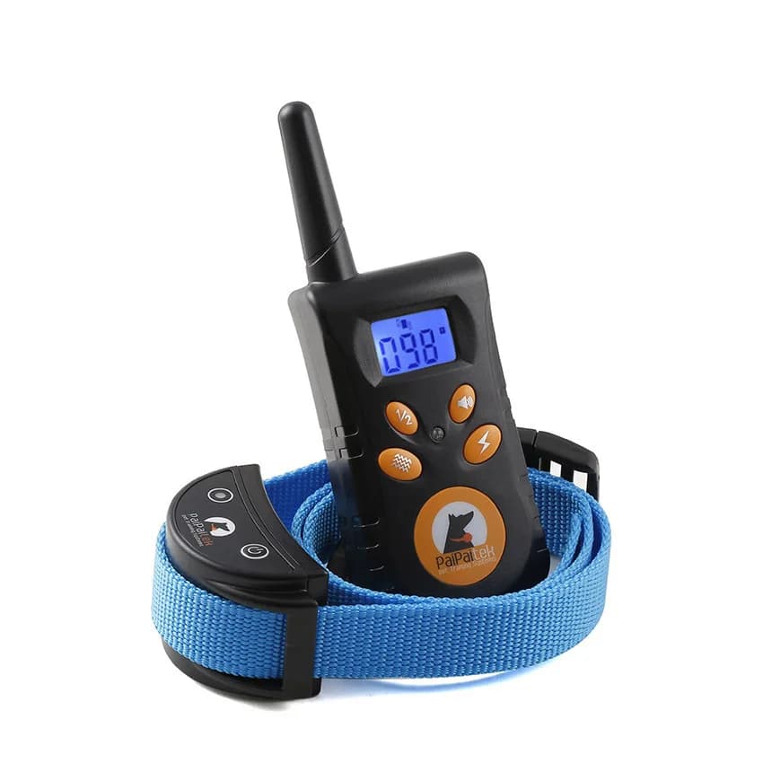 Collare Antiabbaio Elettrico con Telecomando per Cani, Dispositivo di Addestramento Remoto per 2 Cani