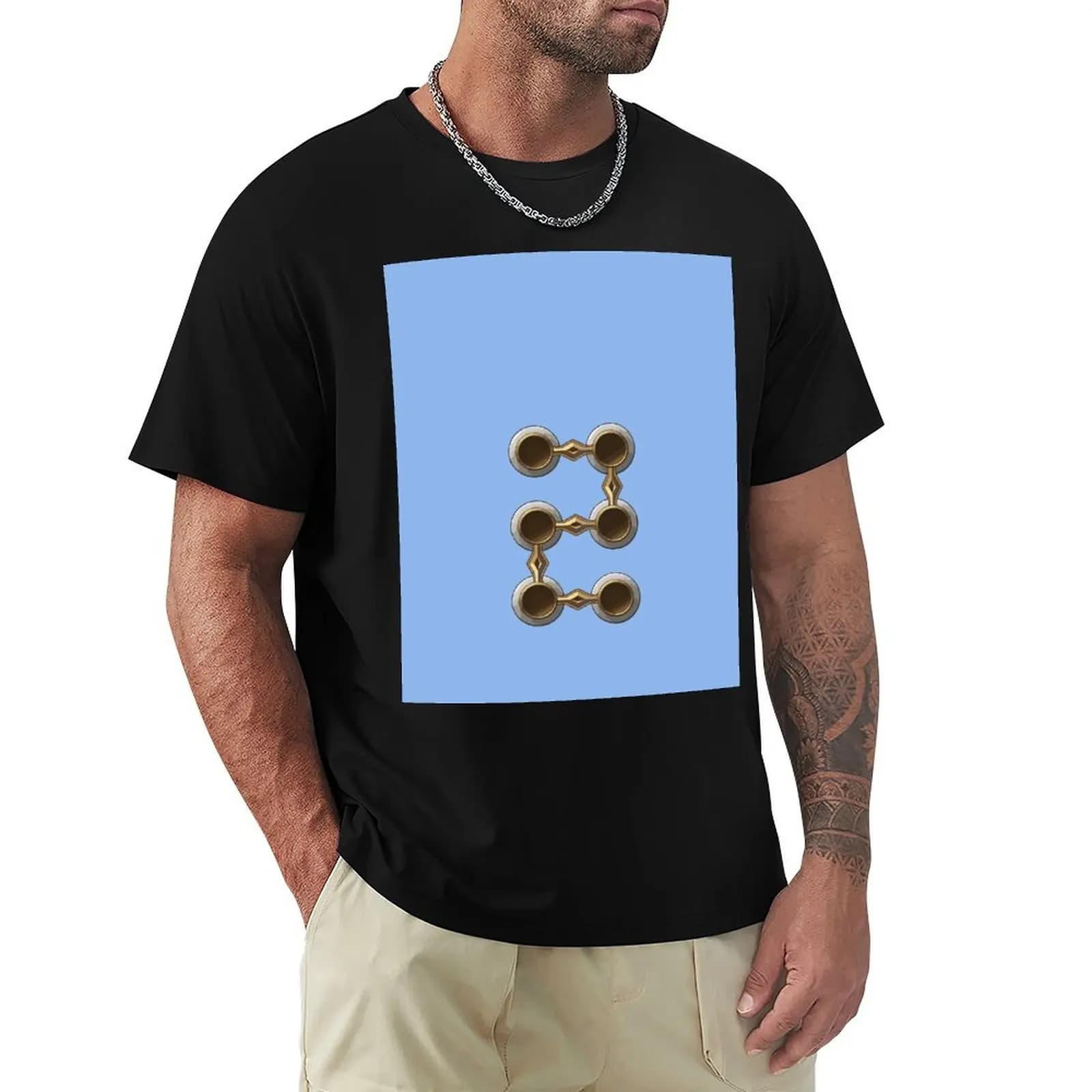 T-shirt Tabula rasa da lavoro a maniche corte in cotone