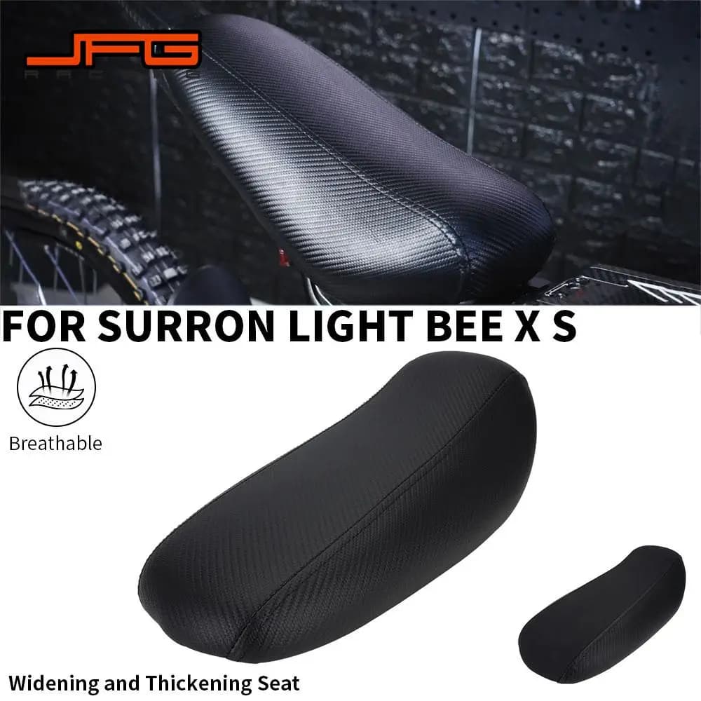 Motorcycle Seat Widening and Thickening PP For Surron Light Bee X S Off-Road Electric Dirt Bike Ebikes Motorcycles Accessories