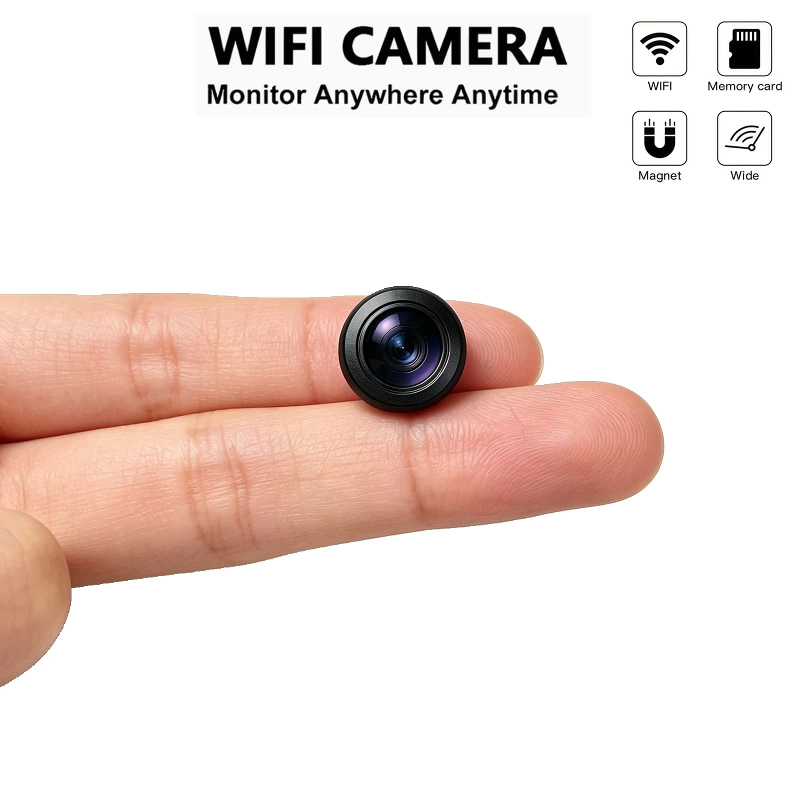 Y58 Wireless WiFi Security Camera, Dual-Band 5GHz, Two-Way Audio Talk, Mobile Remote View, Home Smart Camera