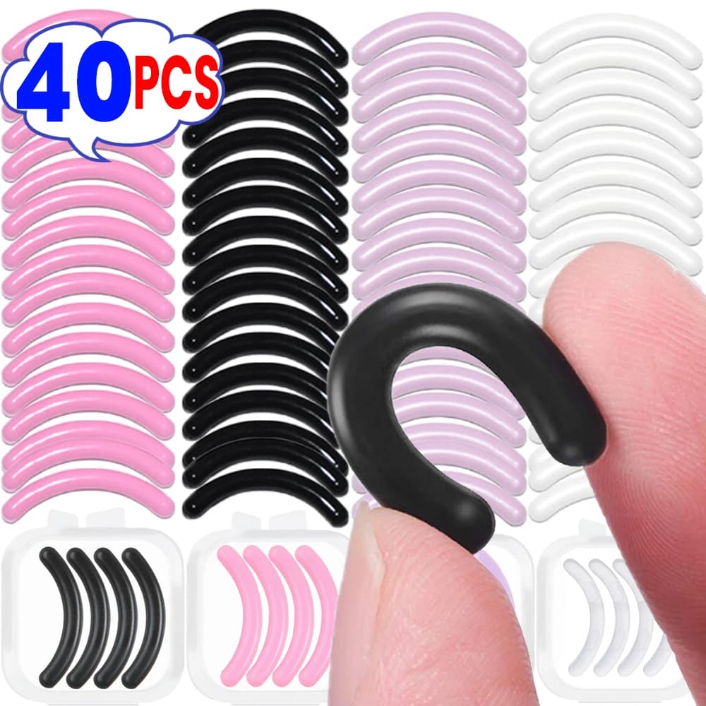 20/4pcs Folding Pad Silicone Rubber Spare Parts Charging Pad Universal Folding Tool