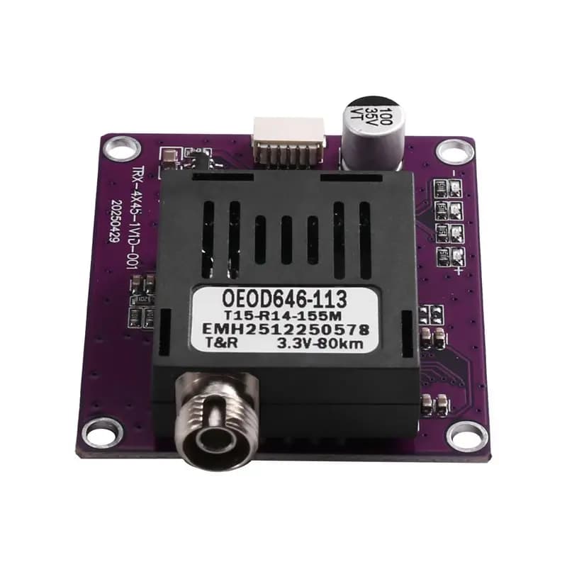 80KM TTL Optical Transceiver Module Optical Terminal Equipment Drone-Specific DC 5.5-26V-Y41A