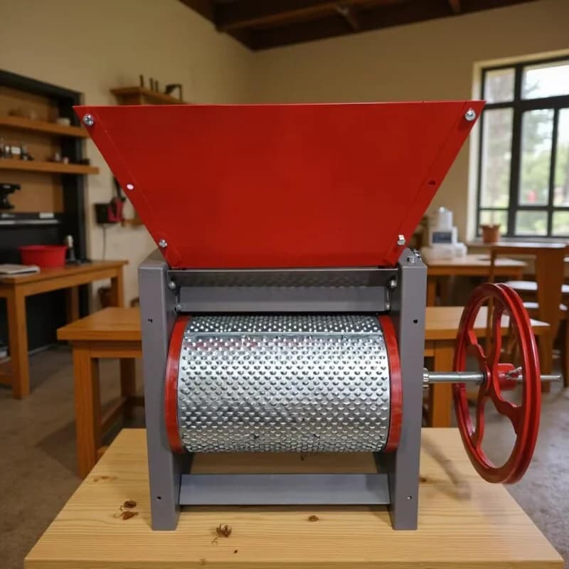 Manual Coffee Husk Peeling Machine Fresh Coffee Bean Pulper Peeler Coffee Fruit Pulping Machine Commercial