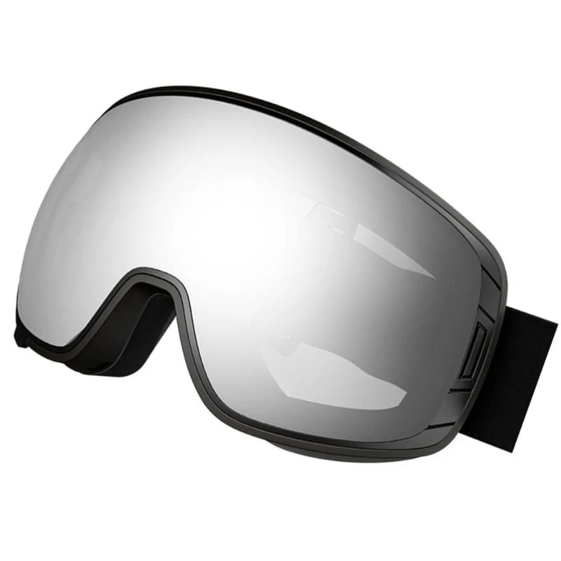 Occhiali da sci con lenti sostituibili, design magnetico sferico per escursioni con snowboard