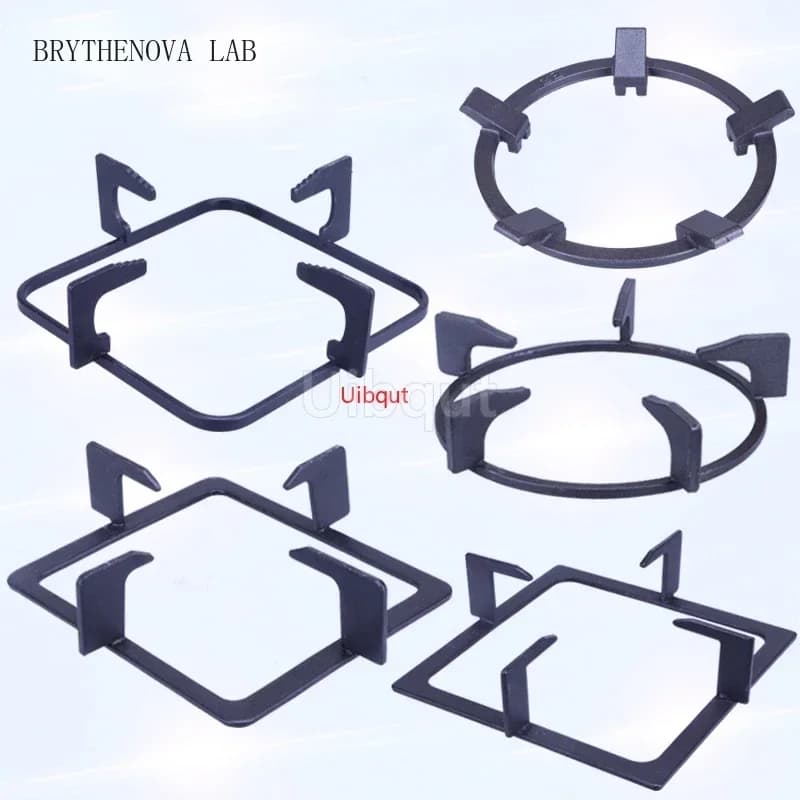 Gas stove support Infrared furnace frame Circular pot rack Iron Cast Anti Slip Stove Frame Furnace Support Accessories