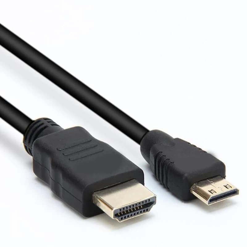 Video Cable Mini HDMI to HDMI from 10 pieces (C to A) for iPhone HDTV camera data Bidirectional PVC jacket 4K HDMI cable from 1.5 m/3 m for home