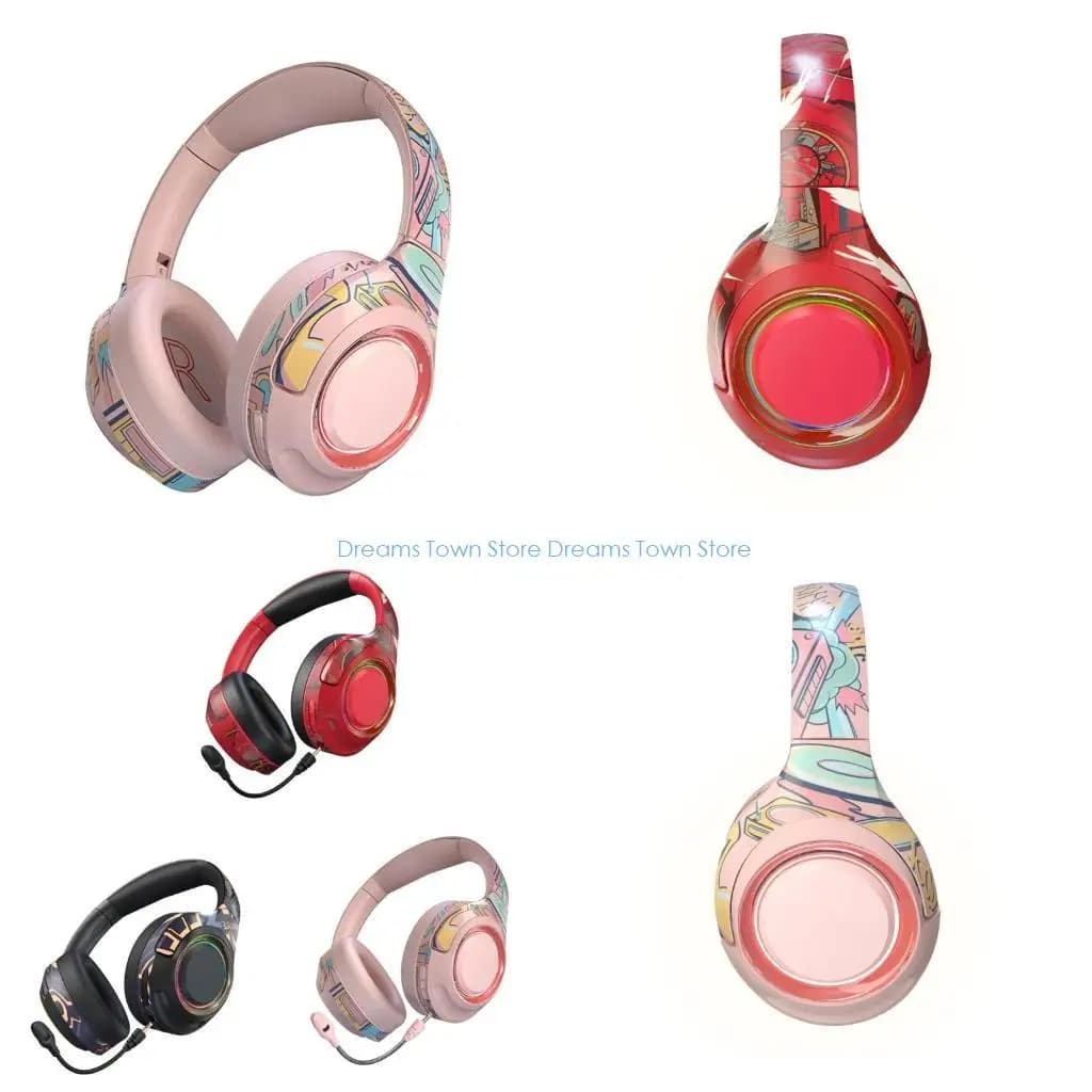 HX6A wireless gaming headphones for over-ear compatible with PC