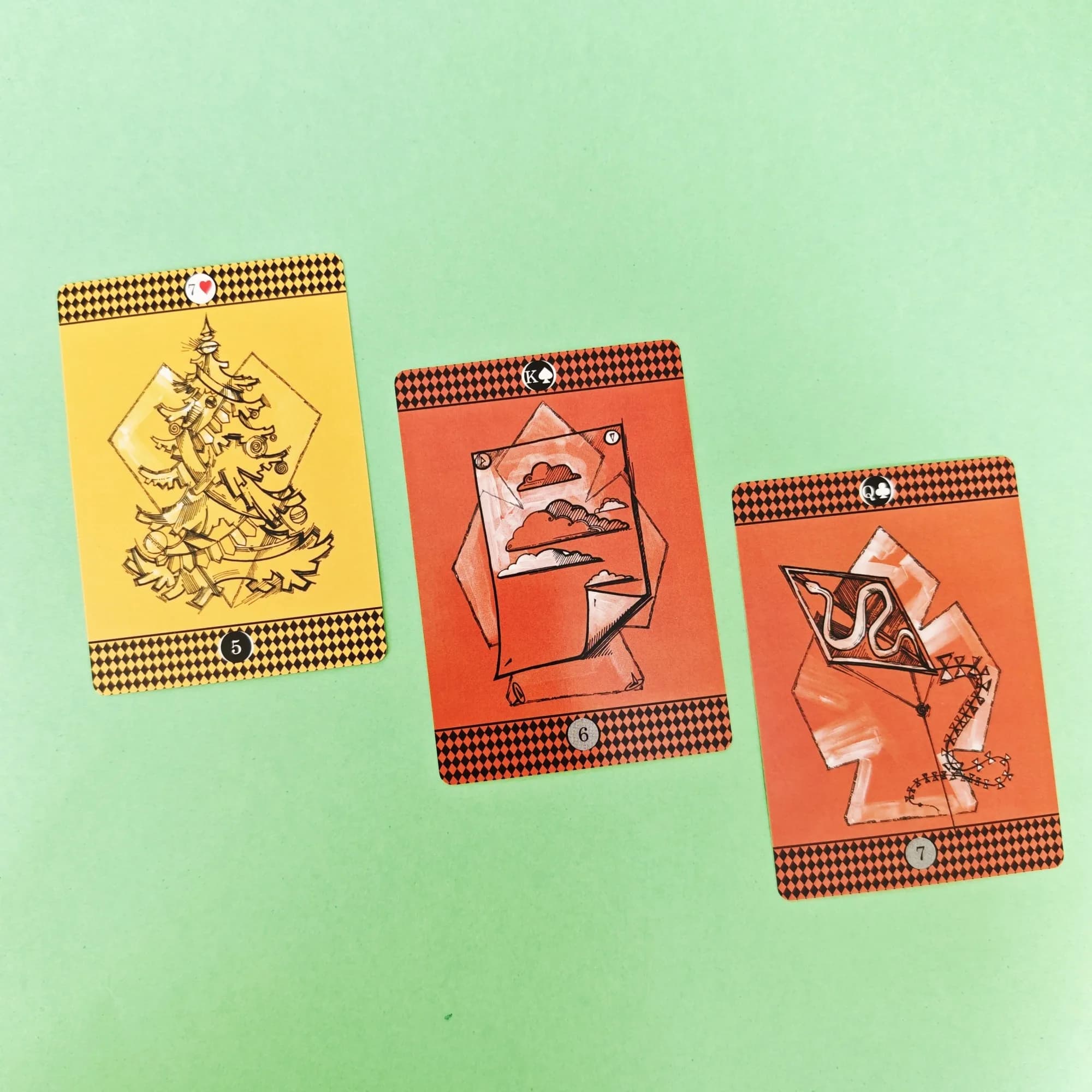 Jester Lenormand 36 Carte Oracle con guida Mazzo di divinazione dei tarocchi Edizione Vision inglese Gioco da tavolo per la festa