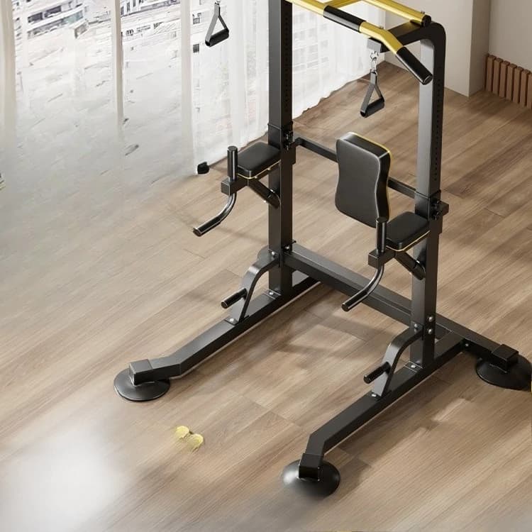 Home extraction device with horizontal bar Horizontal frame for indoors Eq fitness suspended multifunctional floor