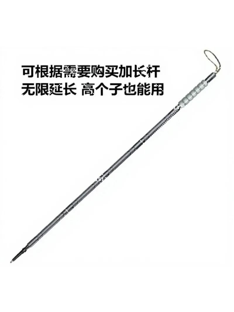 Telescopic Hiking Poles for Outdoor Camping Survival T-Shaped Trekking Stick Foldable Walking Staff