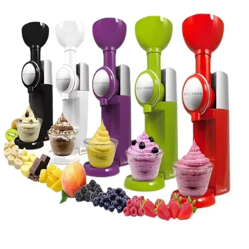 Big Boss Swirlio Ice Cream Maker Home Fruit Blender for Homemade Treats Commercial Grade Ice Cream Machine for Wholesale Buys