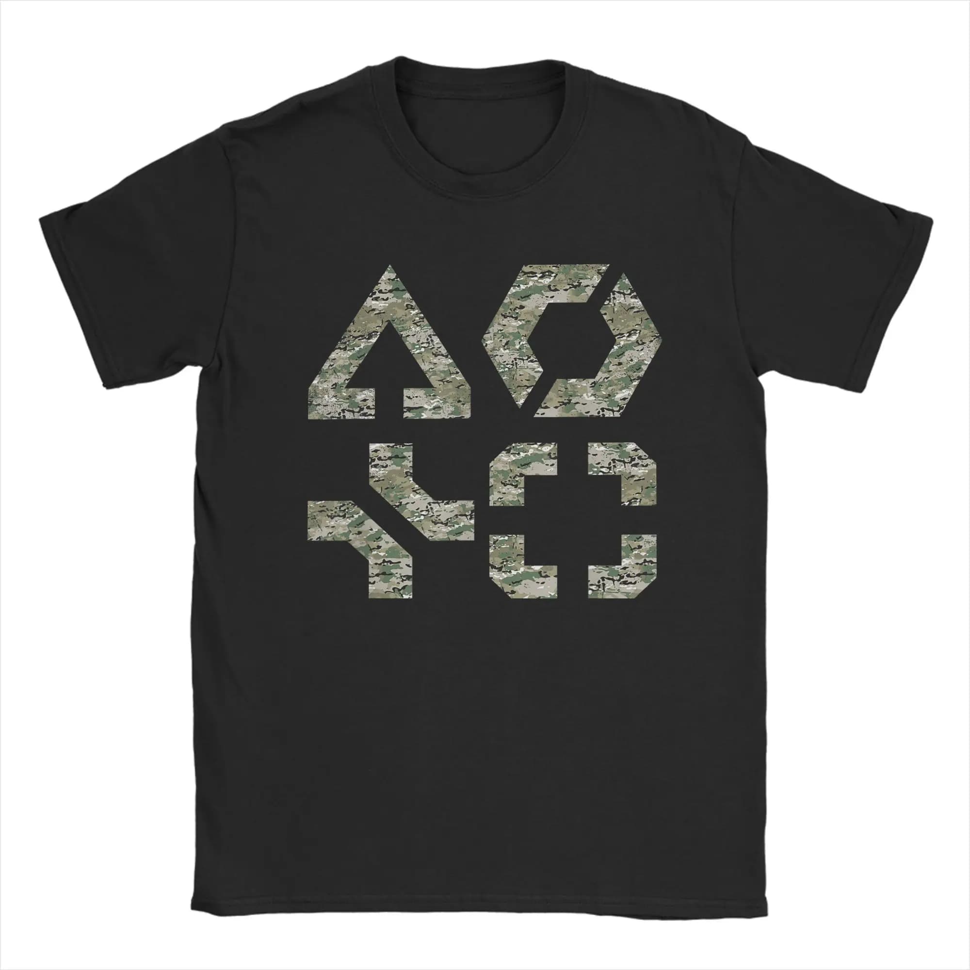 T-shirt da uomo Battlefield Class Soldier Game BF6 T-shirt in cotone mimetico militare T-shirt estiva girocollo a maniche corte unica