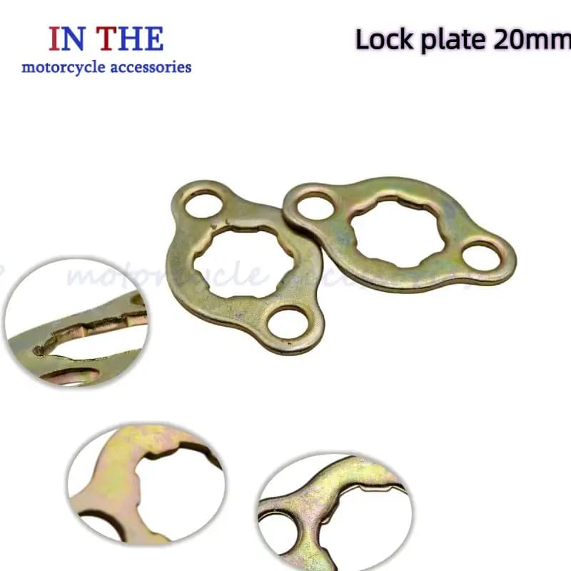 17mm/20mm chain small gear lock plate motorcycle modification replacement partsHot