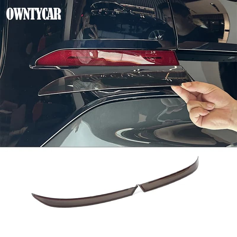 For BMW X6 G06 2020 2021 2022 2023 2024 2025 ABS Black Poster Cover Buckle Lamp Wall decal Accessories Exterior Car