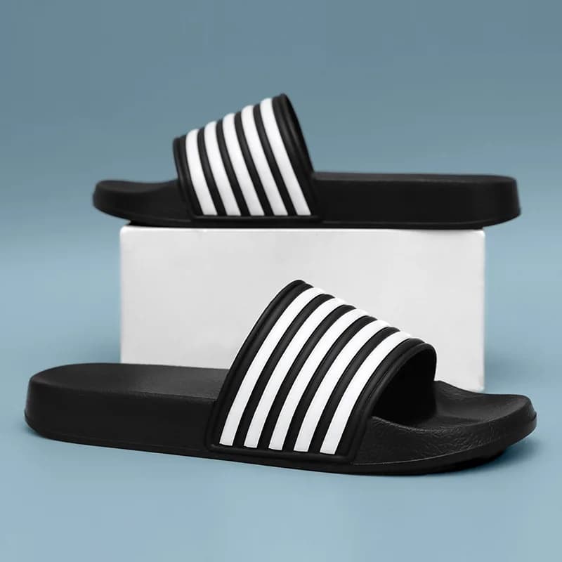 Men's Shoes Man Home Plips Plops Soft Slides Non-slip Slippers Indoor Outdoor EVA Sandals Beach Garden Sandals Big Size