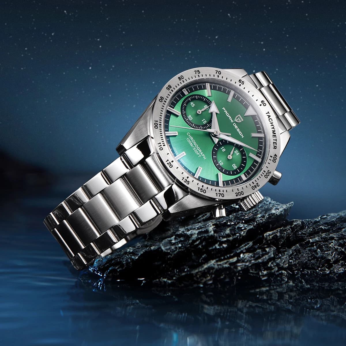 PAGANI DESIGN 2026 Nuovo Pilot Sport Cronografo Orologio al quarzo di lusso per uomo Orologio da polso impermeabile VK64 in acciaio inossidabile per uomo