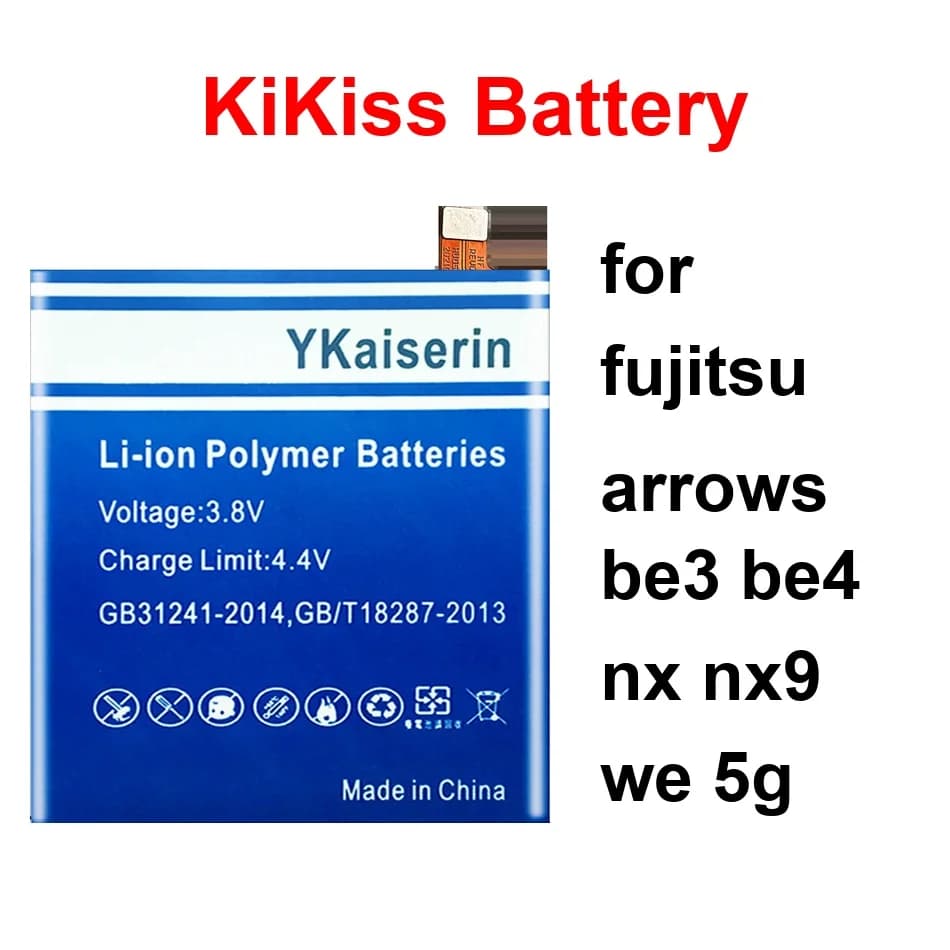 Batteria per cellulare a lunga durata CA54310-0081 RA07003-1091 CA54310-0067 3100-4800mAh per Fujitsu Arrows BE3 BE4 NX NX9 WE 5G