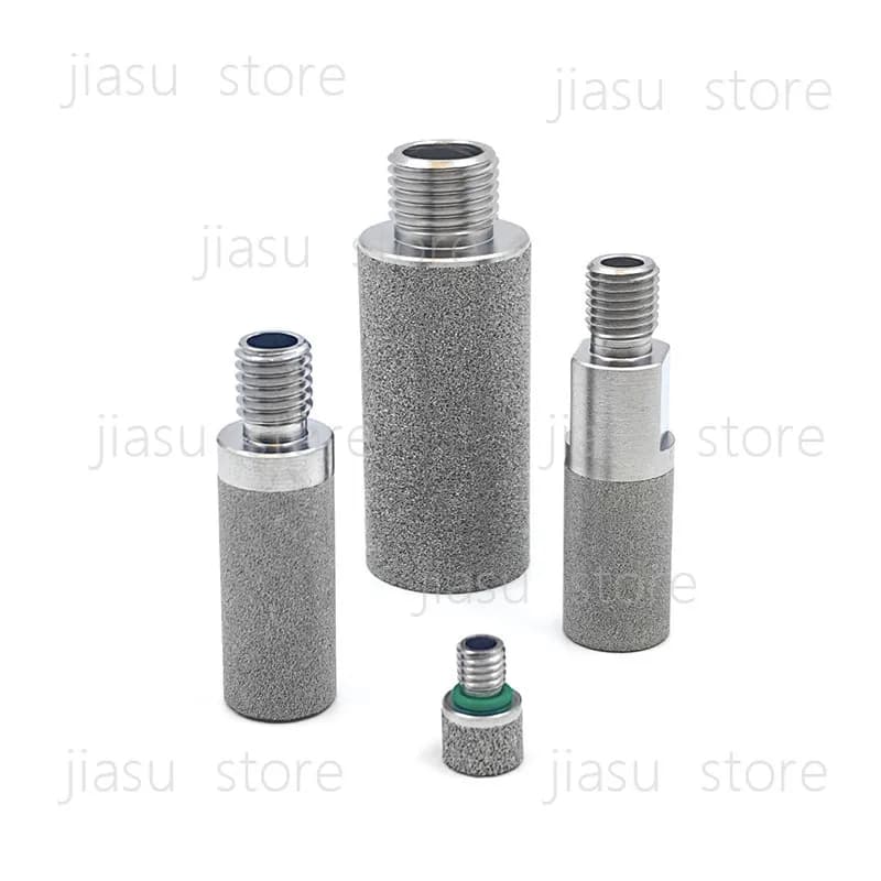 316 SS Sintered Filter, HPLC Solvent Inlet Sinker with External Thread, Liquid Sampling Filter Head