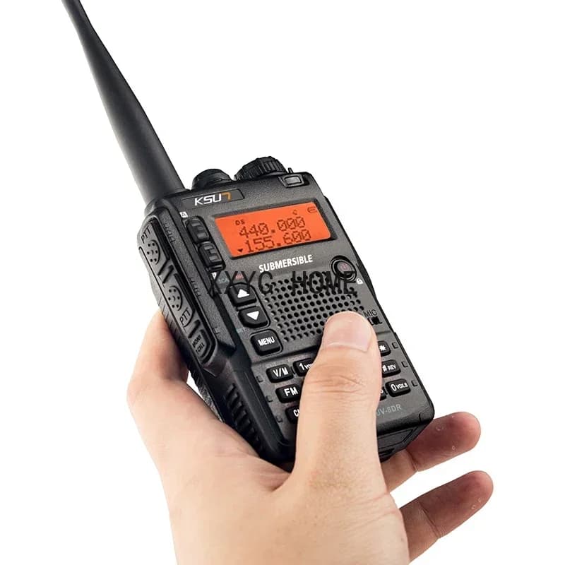 Walkie-Talkie UV-8DR 10W a Tripla Banda 136-174/240-260/400-520MHz, Radio Bidirezionale Simile a Yaesu VX-8DR