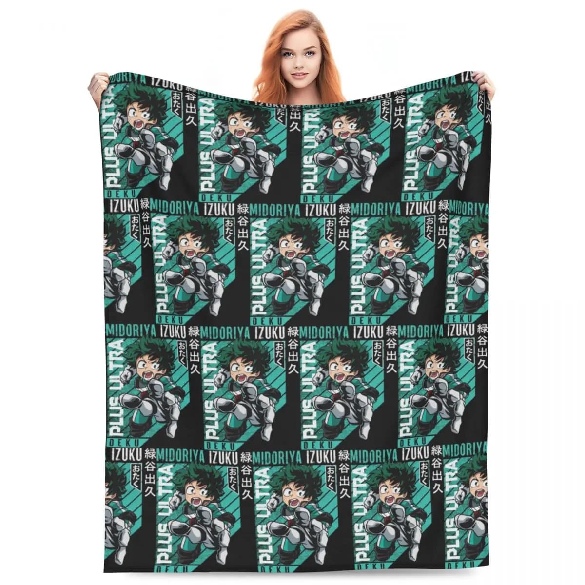 My Hero Academia Katsuki Bakugo Anime Coperte Morbida e Calda Flanella Coperta per Letto Soggiorno Picnic Viaggio Divano di Casa
