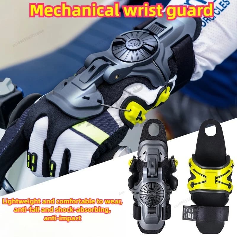 Protezione da polso per moto fuoristrada X8 supporto per polso equipaggiamento protettivo Exoskeleton Armor Anti distorsione sci dirt bike