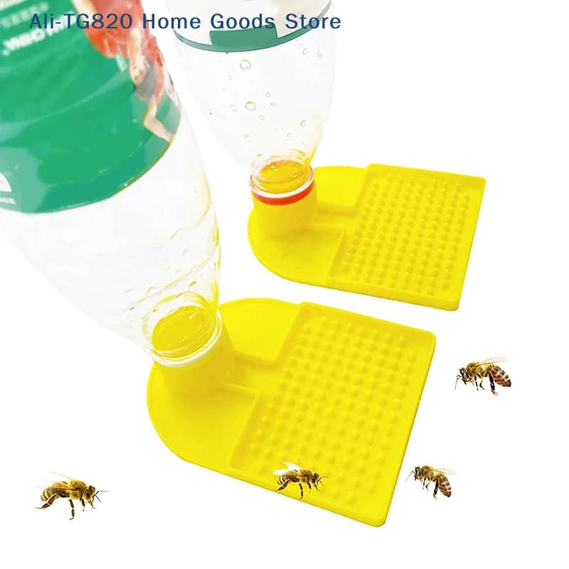 [TG820] Alimentatore d'acqua in plastica per api, adattatore interno per bottiglia per l'alimentazione nell'apicoltura, anti-annegamento, forniture per apicoltura