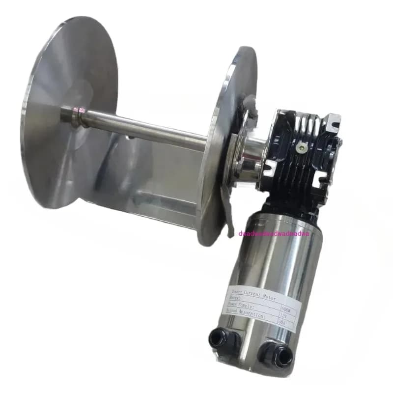 Verricello elettrico per tamburo di ancoraggio per motore 12v/24v per barca 600W Dimensioni corda 5-6mm