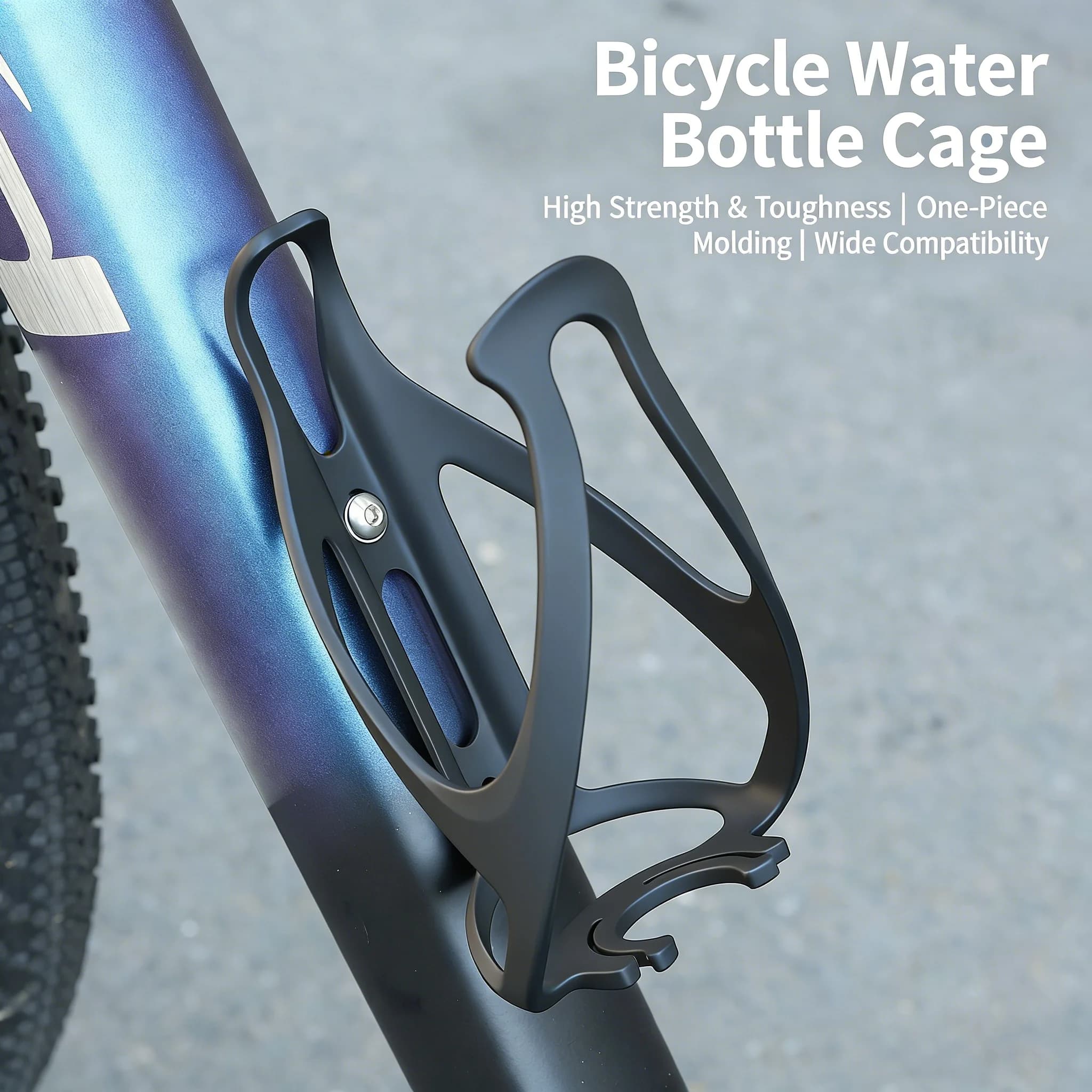 Ultra-Light Bicycle Bottle Holder with Screws & Tools, Universal Bike Holder for Road Bike and MTB