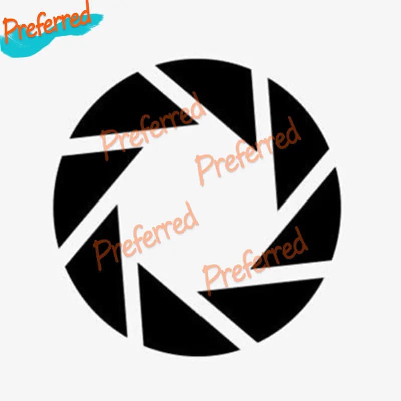 High Quality Decal Motorcycle Racing Laptop Helmet Trunk Vinyl Sticker Car Sticker Die-Cut for Aperture Science Portal Logo