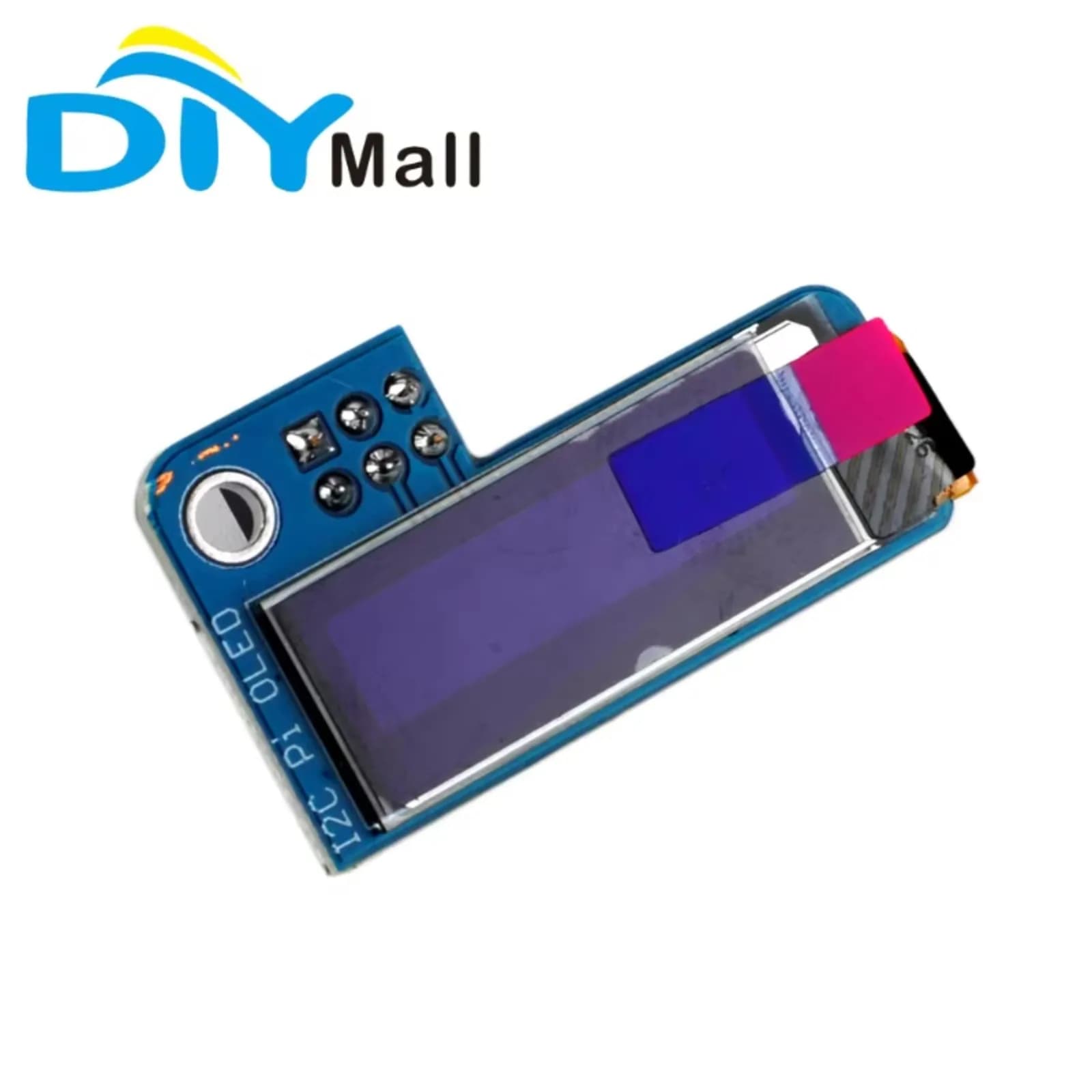 Display OLED Monocromatico Bianco PiOLED 0.91" con Interfaccia I2C SSD1306 per Raspberry Pi Zero/1/2/3/4