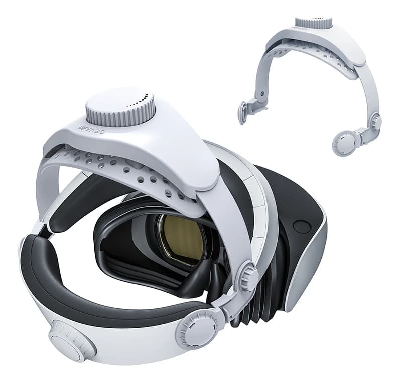 Fascia per la testa rimovibile e regolabile per occhiali PSVR2 Elite, accessori comodi per PS5