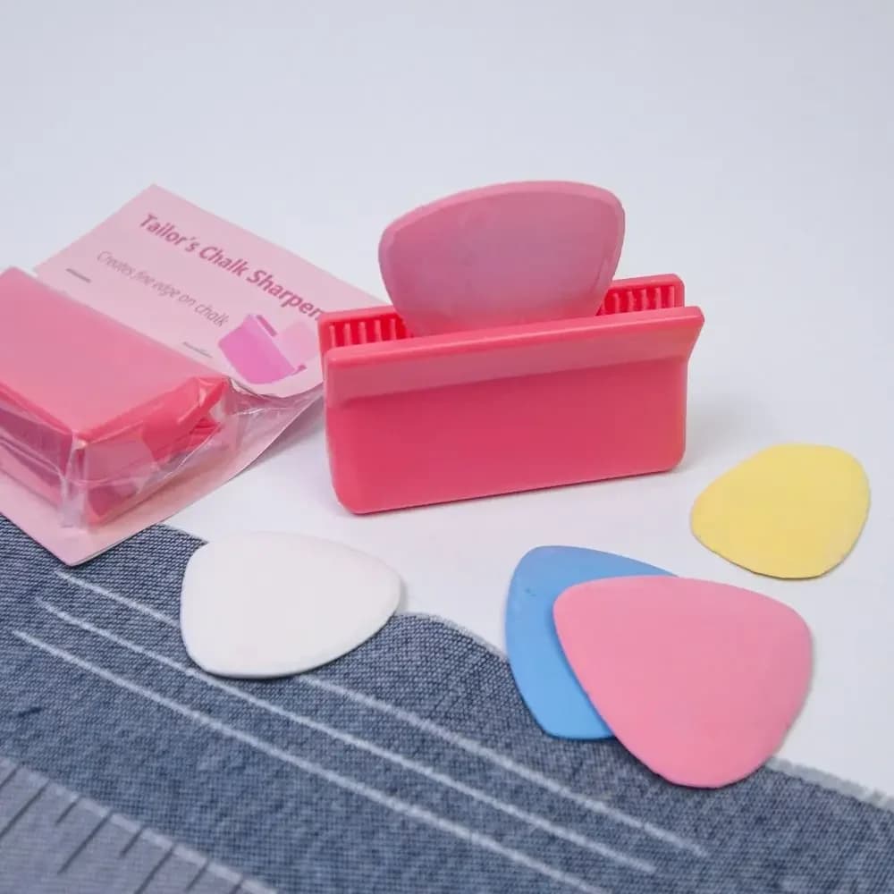 Clothing Crafting Tailor's chalk sharpener DIY Useful Fabric Chalk Markers Wear Resistant Marking Tailor Chalk Pencil Clip