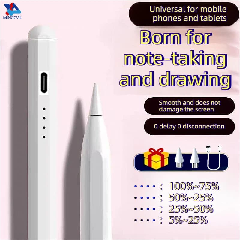 Penna Stylus per Xiaomi Pad 8 7, Samsung Tab A9 senza rilevamento dell'inclinazione e del tocco del palmo, per Huawei Matepad e tutti i tablet Android.