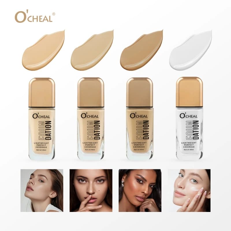 24 hour waterproof liquid foundation regulator Long-lasting hydraulics Waterproof and sweat resistant matt finish for all skin tones