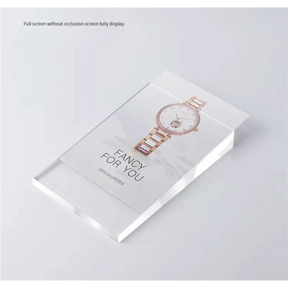 A6 100X150MM Verticale Inclinato Indietro Acrilico Magnetico Prezzo Etichetta Carte Tag Menu Segno Titolare Menu Porta carta Espositore